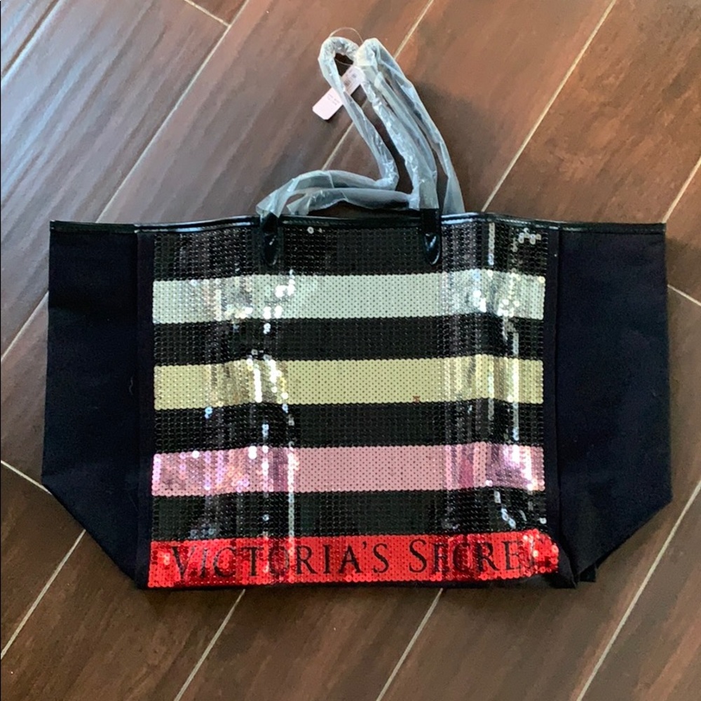 New Victoria Secret sequin tote